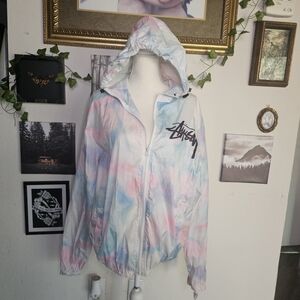 Stussy Women's Multicolor Windbreaker Jacket